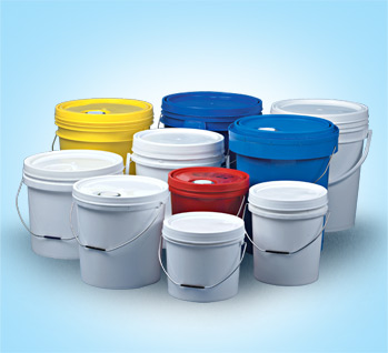 Plastic shop paint bucket